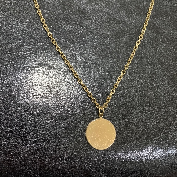 Gold choker necklace - Picture 2 of 2